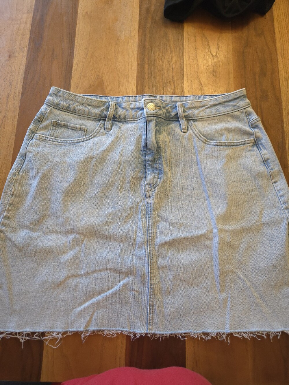 Ava & Viv Light Blue Denim Mini Skirt